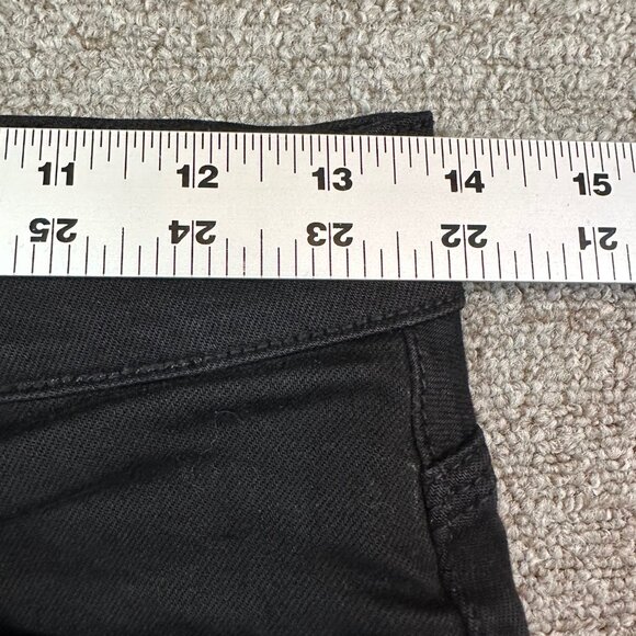 BLDWN Baldwin Vintage Straight Denim Jeans Black Women's Size 27 Classic / Work - Picture 5 of 6